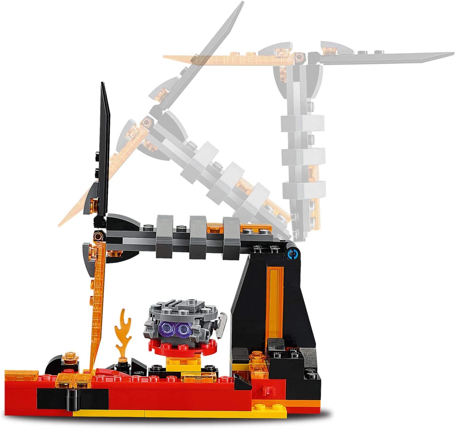 LEGO Star Wars TM 75269 Star Wars Duel on Mustafar Revenge of the Sith Playset, with Anakin Skywalker and Obi-Wan Kenobi Minifigures - Image 3