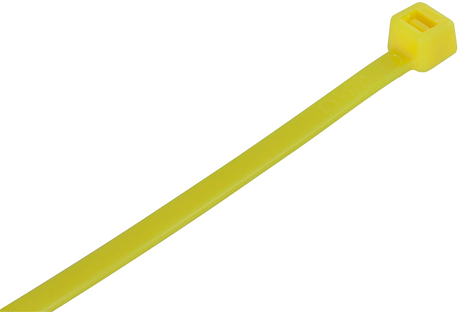 Gocableties Yellow Cable Ties, 300mm x 4.8mm, Pack of 100, 12" Premium Nylon Zip Ties, Multi-Purpose Plastic Tie Wraps - Image 2
