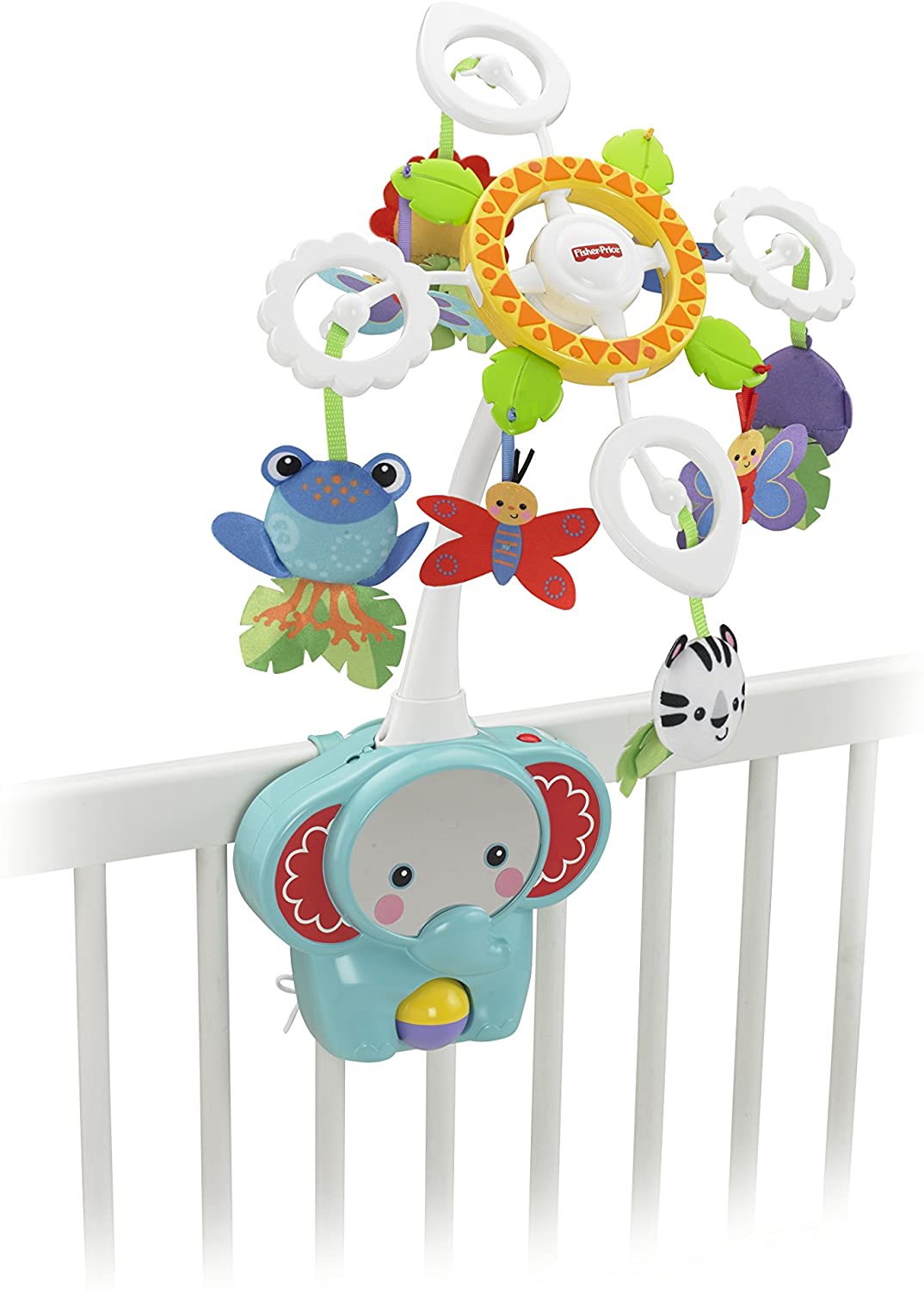 FisherPrice Rainforest 2in1 Cot Mobile BigaMart