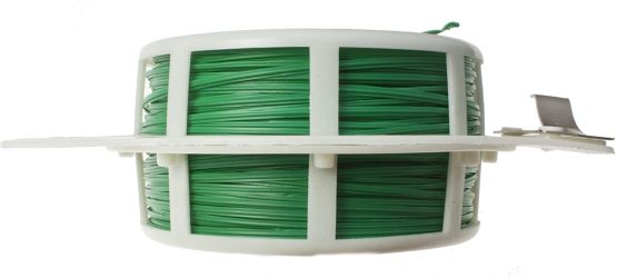Toolzone 100m Green Garden Twist Tie Support Wire - Image 2