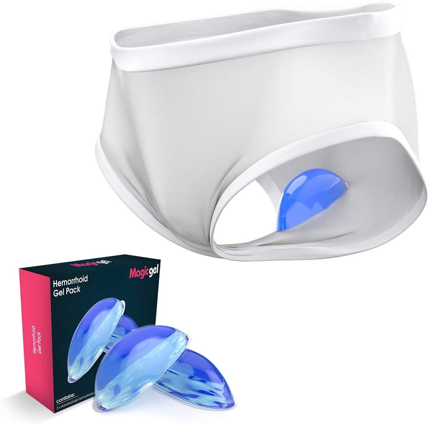 Hemmeroid Treatments Ice Pack for Hemorrhoid, for Internal and