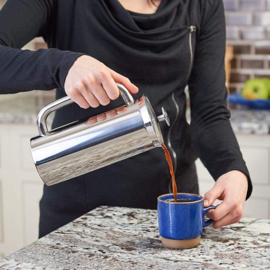 Espro 1018C2 Coffee Press P7-18 oz, Vacuum Insulated, Polished Stainless Steel - Image 4