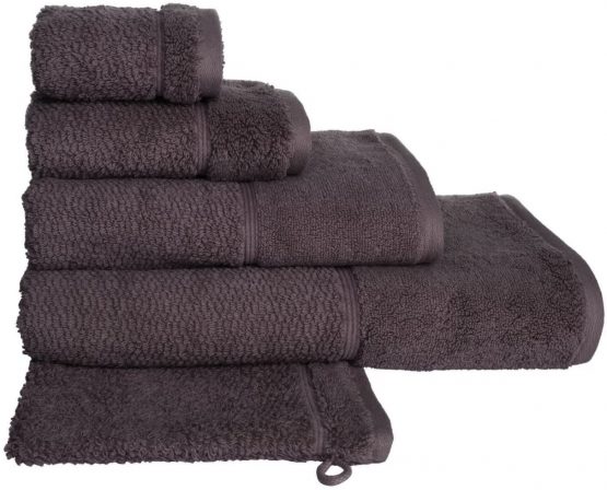 Frottana Pearl Towel, made of 100% cotton, Graphite, 50 x 100 cm - Image 2