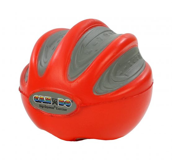 Hand exerciser - finger strengthener Cando Digi-Squeeze, red (light), 10-1971 - Image 2