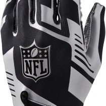 Wilson Gloves for American Football, NFL STRETCH FIT RECEIVERS GLOVE, One Size
