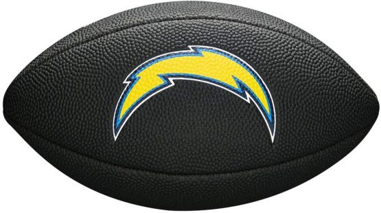 Wilson Los Angeles Chargers NFL Mini Football Black - Image 2