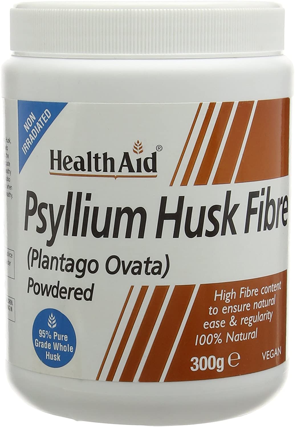 HealthAid Psyllium Husk Fibre Powder 300g, 300 g (Pack of 1)