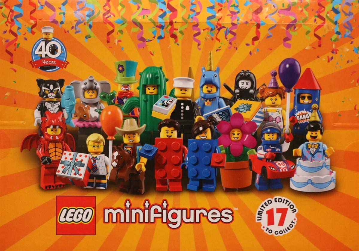 LEGO Series 18 FIREWORK GUY Minifigure (#05/17) - Bagged 71021 - Image 3
