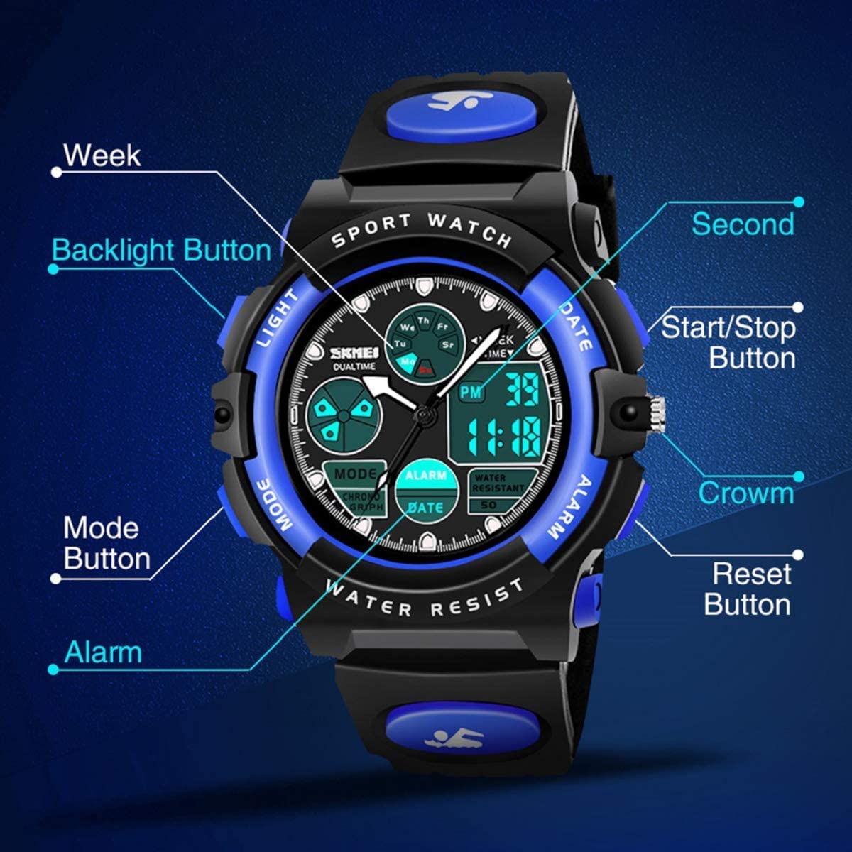 Sport Watch Toys for 3-12 Year Boys - Image 3