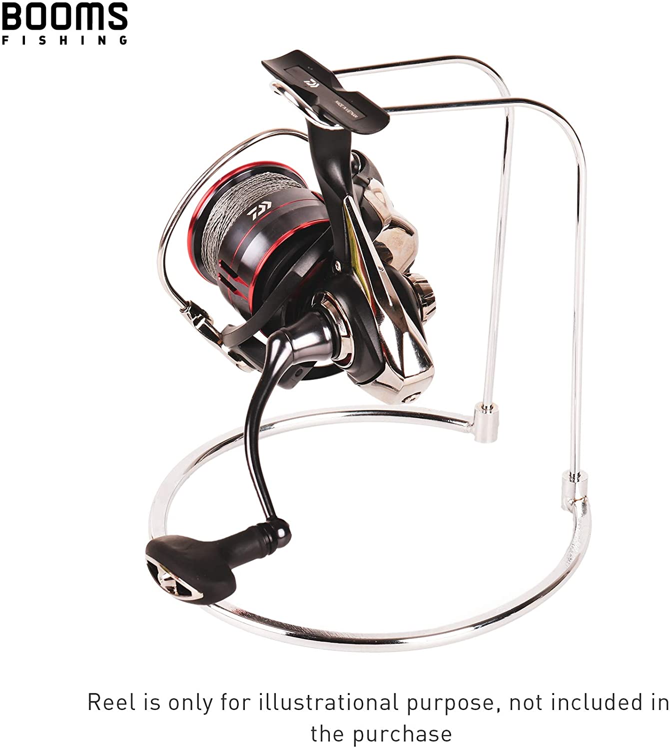 Booms Fishing RDR Fishing Reel Display Stand, Exhibition Rack For