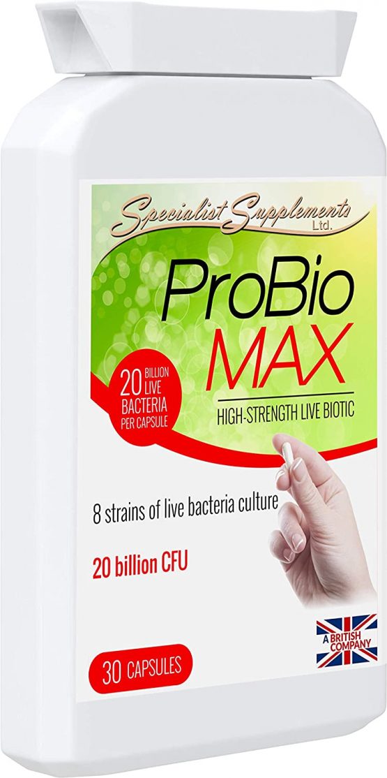 Specialist Supplements ProBio MAX High Strength Probiotics 30 Capsules - Image 3