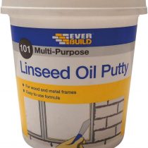 Everbuild 101 Multi-Purpose Linseed Oil Putty, Natural, 1 kg