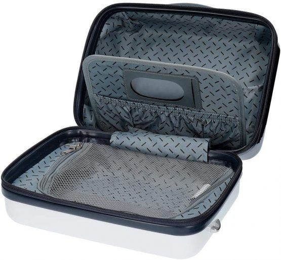 Disney Mickey Enjoy the Day Adaptable Beauty Case White 29x21x15 cm ABS - Image 4