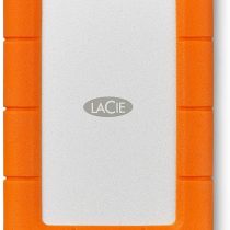 LaCie Rugged USB-C 2 TB External Hard Drive Portable HDD – USB 3.0 Compatible, Drop Shock Dust Rain Resistant, for Mac & PC Computer Desktop Workstation Laptop, 1 Month Adobe CC (STFR2000800), Orange