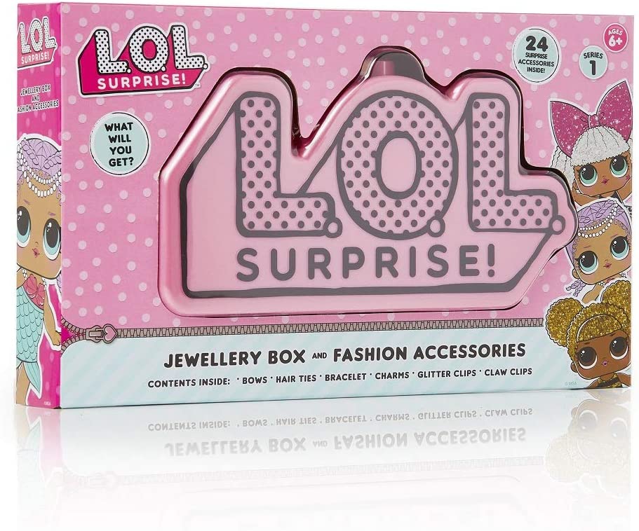 L.O.L. Surprise ! Jewellery Box For Girls, LOL OMG Dolls Jewellery ...