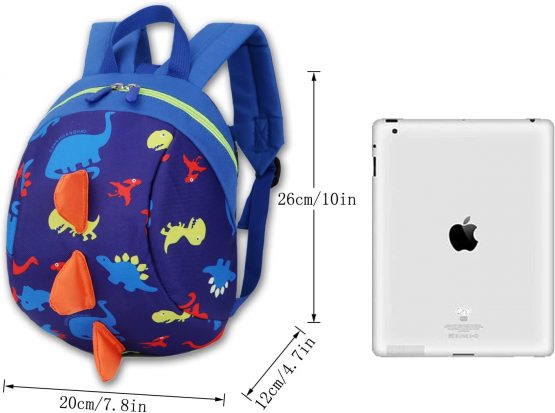 Cosyres Toddler Dinosaur Baby Backpack with Reins, Kids Safety Harness Backpack Boys - Image 4