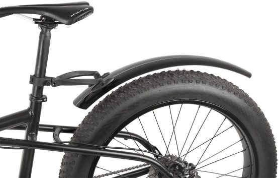 M-Wave Mud Max Fat R Mudguard - Black - Image 3