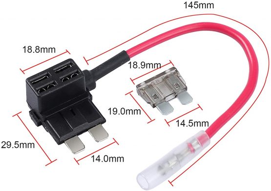 AUTOUTLET Hard Wire Kit Car Dash Cam for Nextbase 512,512G, 402G, 412,312GW, 302G, 112,212, 312,202, 101 and DUOcar Camera - Image 2