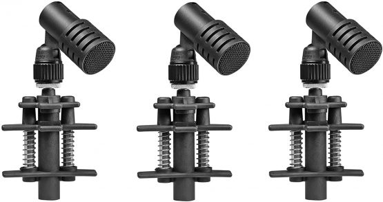 beyerdynamic TG D35D Triple Set Instrument Dynamic Microphone, Black/grey