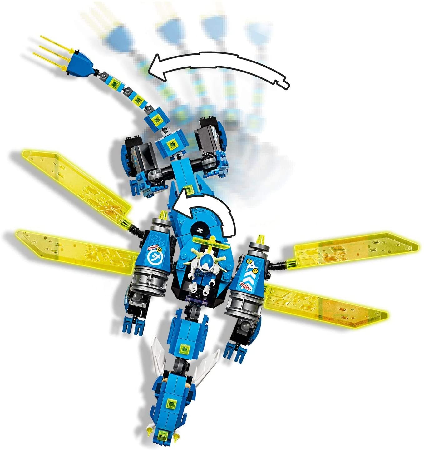Cyber Dragon Lego Ninjago Digi Nya Lego Ninjago71711 71711 Jay's