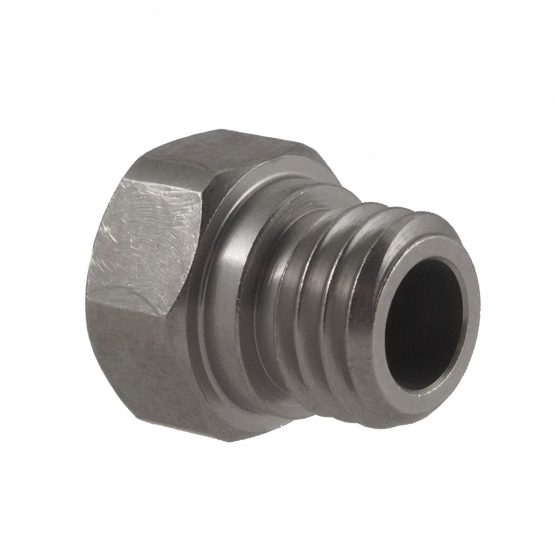 micro swiss M2548-04 Resistant Nozzle MK10 Flash Forge, Plated Wear, Dermal, Power Spec, Wenham, Mono, Cocoon Create, 0.4 mm - Image 2