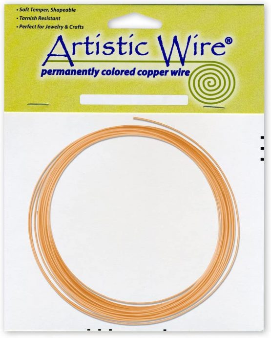 Beadalon Artistic Wire-Copper-14 Gauge, 10', Bare Copper