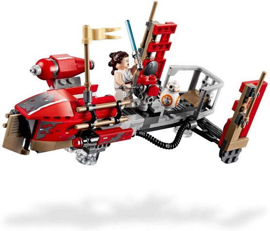 LEGO 75250 Star Wars Pasaana Speeder Chase Treadspeeder Tracked Vehicle Building Set, The Rise of Skywalker Collection - Image 3
