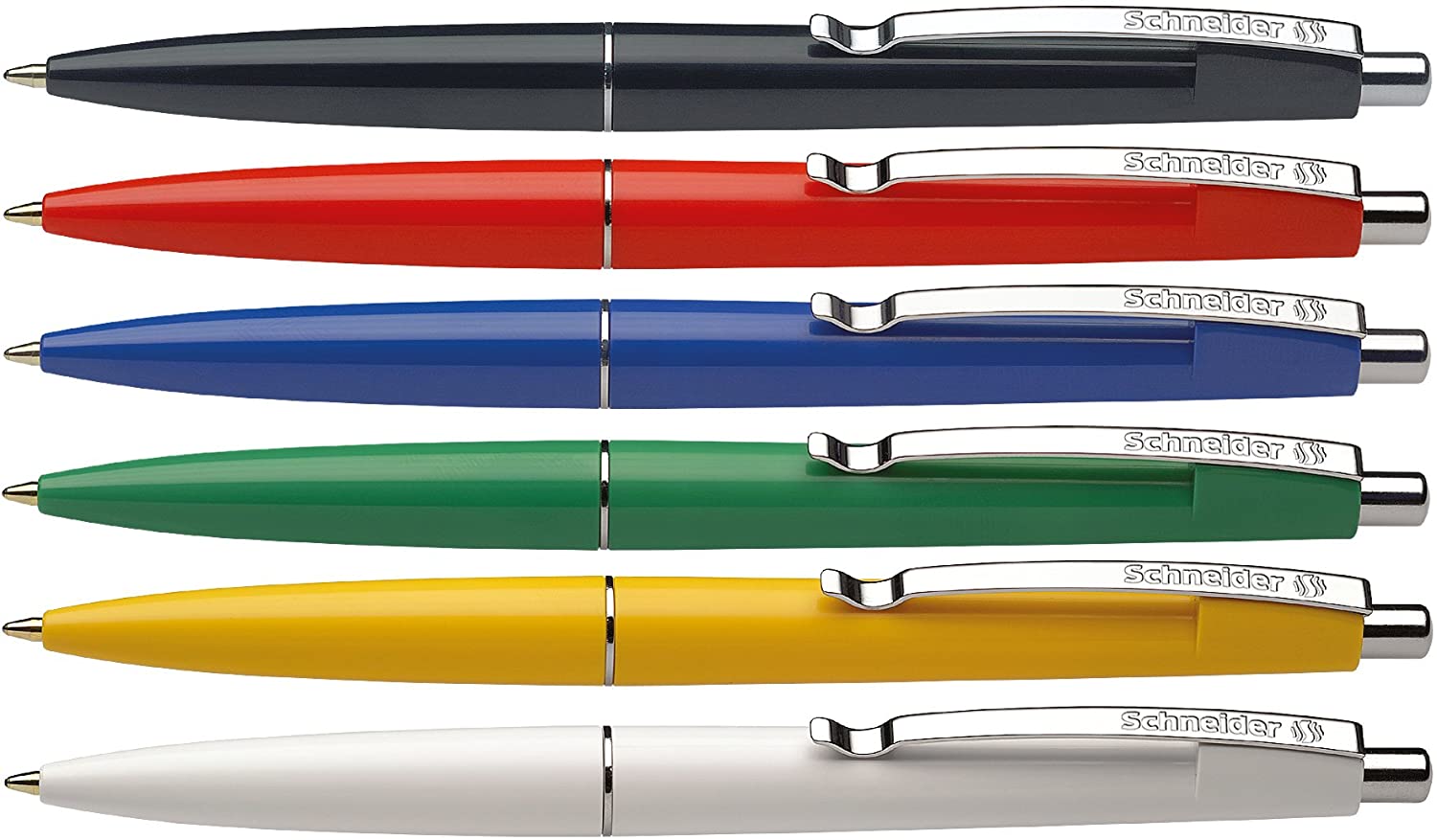 Schneider 132910 Office Ballpoint Pen Assorted Pack of 20, multicoloured, 1 count (Pack of 20) - Image 2