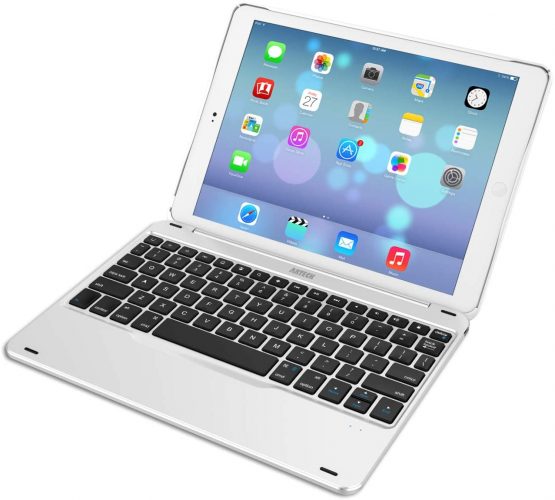 Arteck iPad 9.7-inch (iPad 6, 2018 / iPad 5, 2017) Keyboard, Ultra-Thin Bluetooth Keyboard with Folio Full Protection Case for Apple iPad 9.7 iPad 6, 5 and iPad Air 1 with 130 Degree Swivel Rotating - Image 2