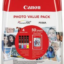 Canon CLI-551 Inkjet Cartridge Value Pack KCMY 6508B005, Pack of 4