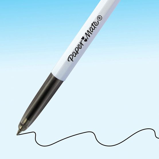 Paper Mate 045 Ballpoint Pens | Medium Point (1.0 mm) | Black Ink | 50 Count - Image 4