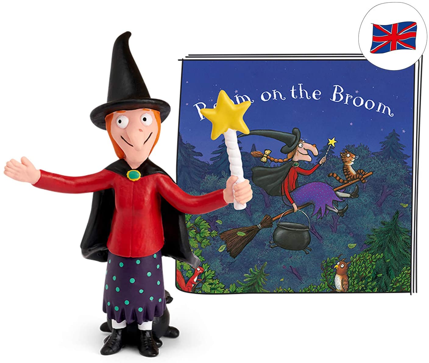 tonies Julia Donaldson Room On The Broom Audio Character, for use with Toniebox, Multicolor, small