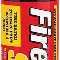 Everbuild Everflex Fire Mate Intumescent Acrylic Sealant, White, 295 ml