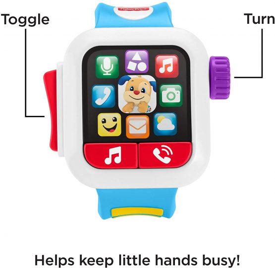 Fisher-Price Laugh & Learn Time to Learn Smartwatch Toy - UK English - Image 4