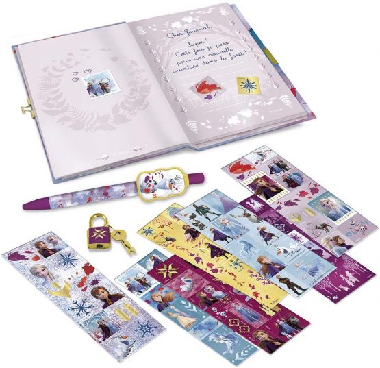 Lansay 25007 – Frozen 2 Sparkling Secret Notebook - Image 2