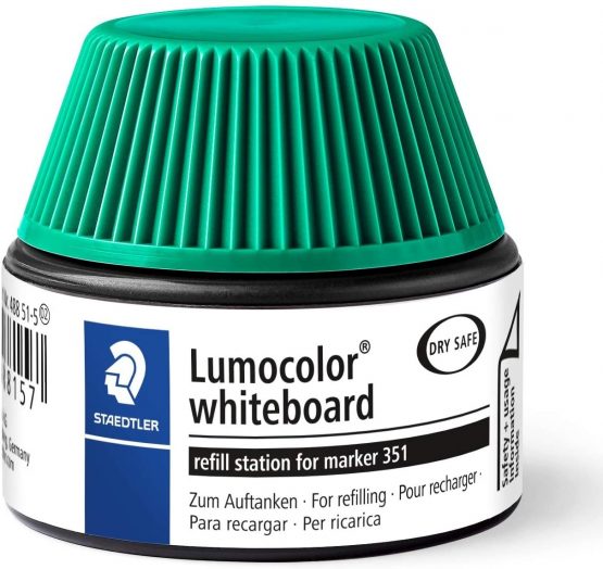 Staedtler Lumocolor 488 51-5 Whiteboard Marker Refill Station - Green