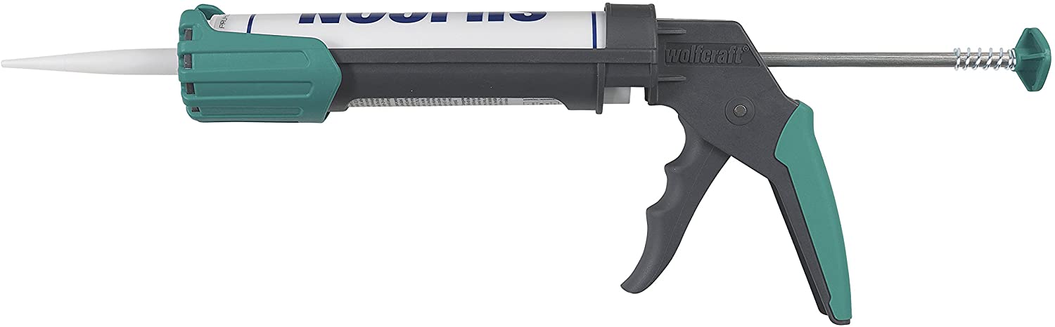 wolfcraft MG 200 Caulking Gun I 4352000 I Standard Press with Comfort Extras, Multicolor - Image 3