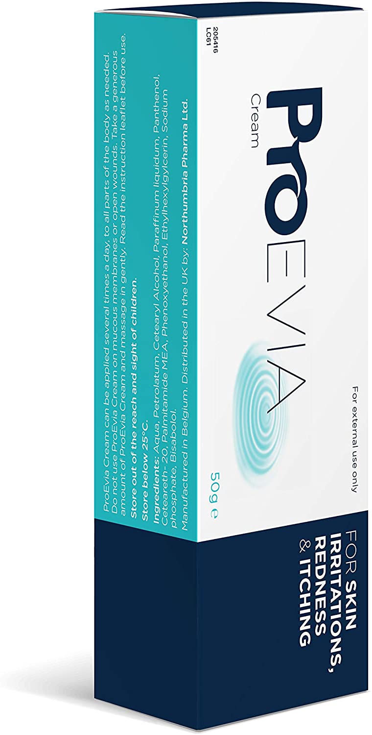 ProEVIA Cream 50g, Steroid Free Emollient Cream, Eczema, Dermatitis, Psoriasis, Vegan, Suitable from Birth, Dermatologically Tested - Image 2