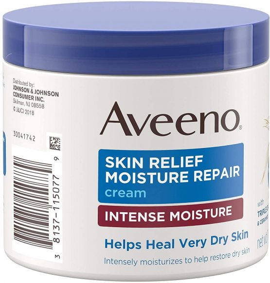 Aveeno Skin Relief Moisture Repair Cream, 11 Oz by Aveeno - Image 3