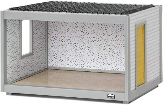LUNDBY ROOM — Doll House Room Module 33 cm wide — Stackable Extension — Dolls House Furniture Kit — Age 4+ — for 11 cm Mini Dolls 1:18 - Image 2