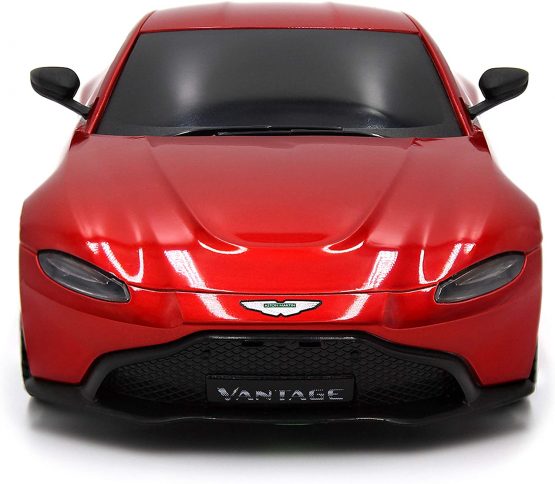 CMJ RC Cars™ Aston Martin Vantage Officially Licensed Remote Control Car. 1:24 Scale Red - Image 2