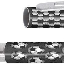 ONLINE ergonomic rollerball pen Goal for school & college soft grip part for left- and right-handed for standard ink cartridges, refillable pens for beginners, pupils, students