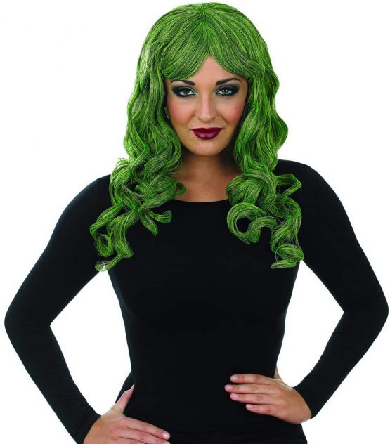 Fun Shack Womens Long Hair Wigs Adults Straight Blonde Black Brunette Costume Accessories