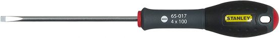Stanley 0-64-984 Fat Max Screwdriver Parallel 3.5X100Mm-Black/Red
