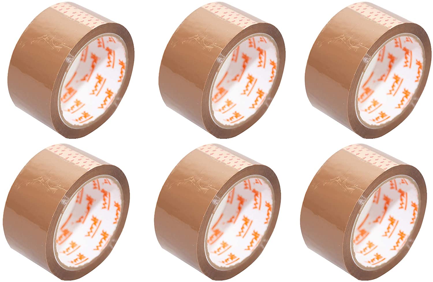 Wolf Tapes Packaging Tape, Heavy-Duty Parcel Tape for Packing All Purpose Strong Adhesive Tape
