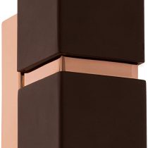 EGLO Wall/Ceiling Lamp, Steel, GU10, 4 W, Brown, Copper, 95379