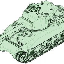 Trumpeter 07169 Model Kit French M4