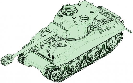 Trumpeter 07169 Model Kit French M4