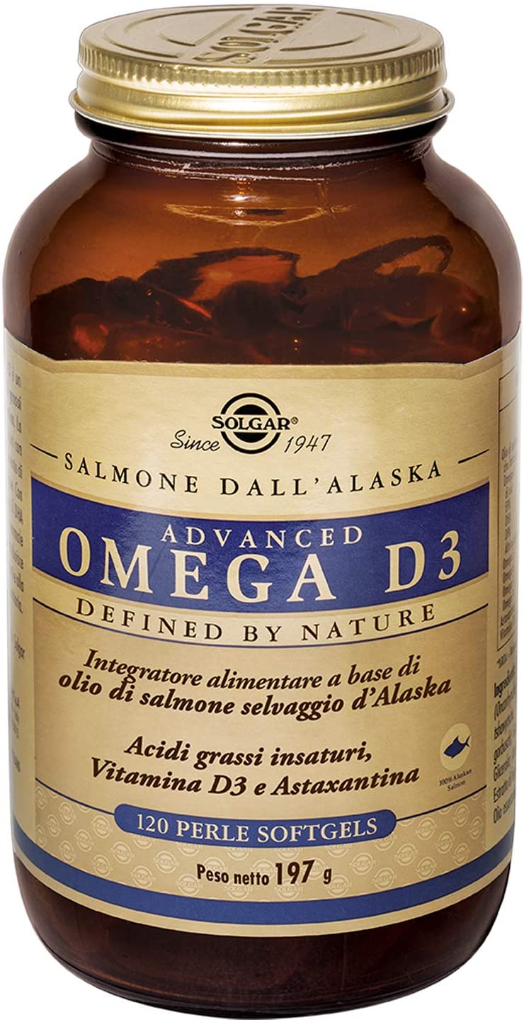 Solgar Full Spectrum Omega Softgels, Pack of 120, Fish Oil Supplement for Immunity Brain and Eye Health, with Omega 3, 6, 9