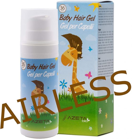 Azeta Bio Children’s Hair Smoothing and Styling Gel ***NEW IN AIRLESS DISPENSER*** 50 ml - Image 2